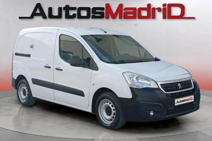 Blanco Usado 2018 Peugeot Partner Monovolumen | 7990 € (Precio justo) - Imagen 1/4