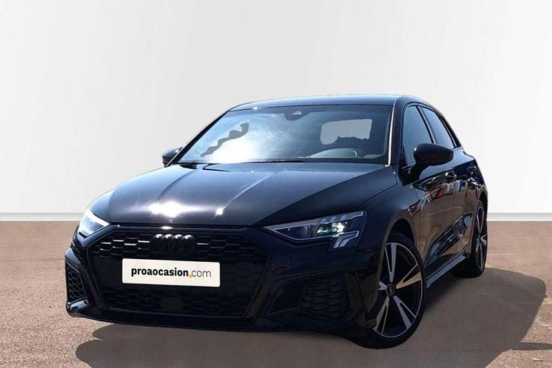 Negro Usado 2023 Audi A3 Sportback Ambiente Utilitario | 31.900 € (Caro) - Imagen 1/4