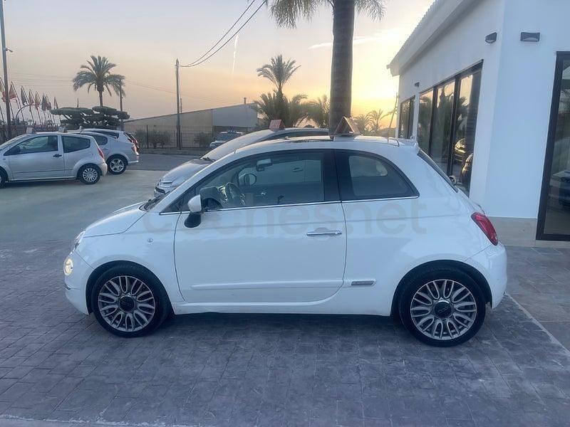 Usado Fiat 500 Lounge 69 CV (50 kW) 2016 Blanco Berlina