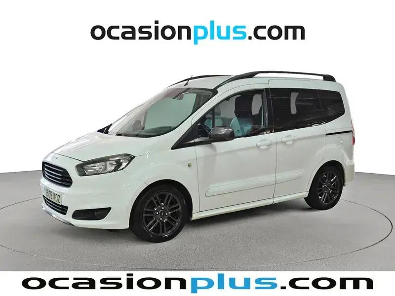 Blanco Usado 2017 Ford Tourneo Courier Sport Monovolumen | 12.990 € (Precio justo) - Imagen 1/4