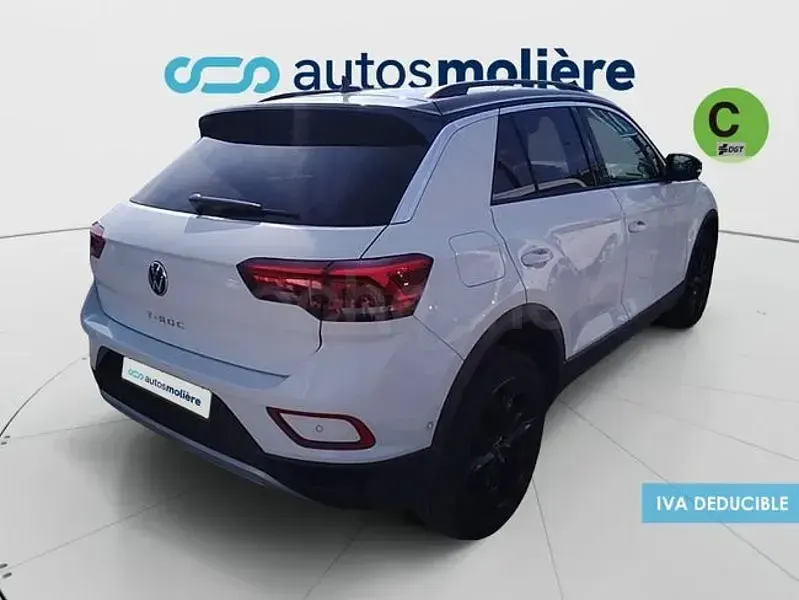 Usado VW T-Roc 150 CV (110 kW) 2023 Blanco SUV