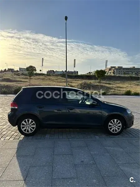 Usado VW Golf VI Advance 105 CV (77 kW) 2010 Azul Utilitario