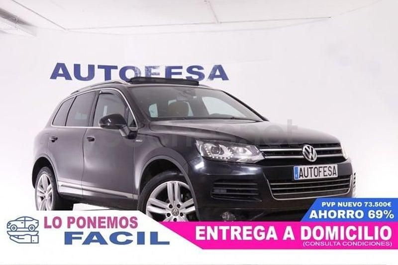 Usado VW Touareg 245 CV (180 kW) 2014 Negro SUV