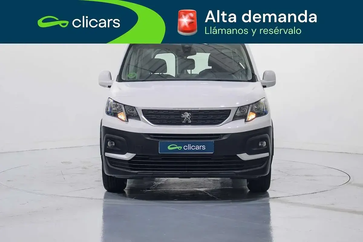 Brugt Peugeot Rifter Active 102 HK (75 kW) 2021 Hvid MPV