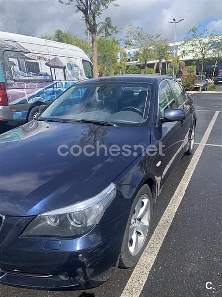 Azul Usado 2007 BMW 520 Berlina | 6999 € (Precio justo) - Imagen 1/4