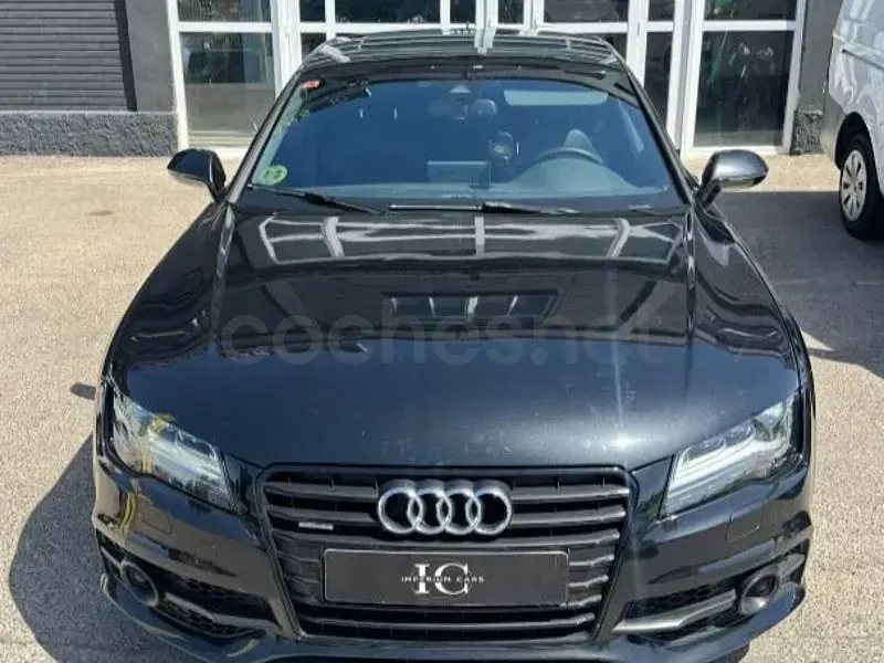 Usado Audi A7 Sportback S-Line 313 CV (230 kW) 2014 Negro Utilitario