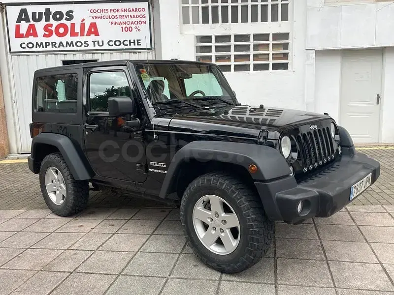 Usado Jeep Wrangler Sport 200 CV (147 kW) 2016 Negro SUV