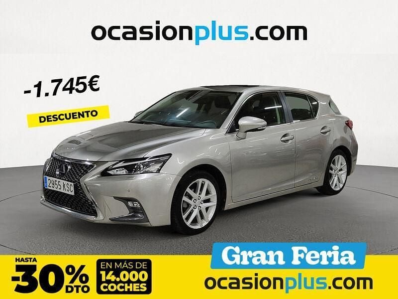 Gris Usado 2018 Lexus CT200h Luxury Line | 19.200 € (Precio justo) - Imagen 1/4