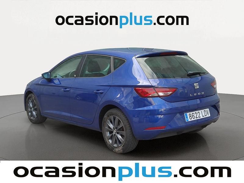 Begagnad Seat Leon Style 116 HK (85 kW) 2020 Blå Halvkombi