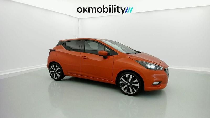 Usado Nissan Micra Tekna 92 CV (67 kW) 2022 Orange energy
