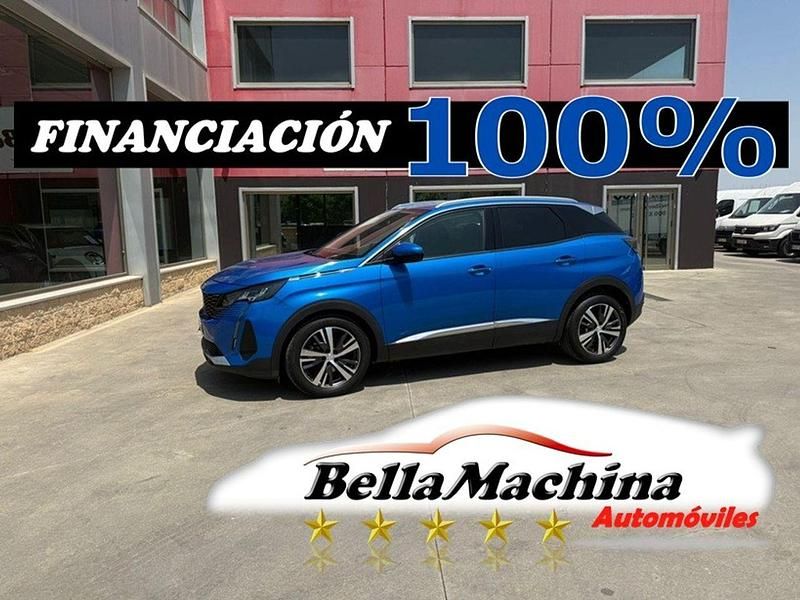 Azul Usado 2021 Peugeot 3008 Allure SUV | 16.750 € (Caro) - Imagen 1/4