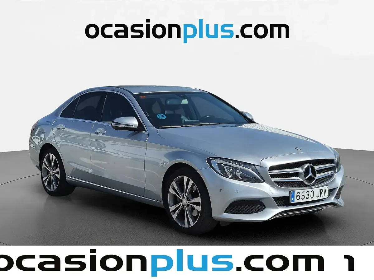 Usado Mercedes C220 Avantgarde 170 CV (125 kW) 2016 Gris plata Berlina