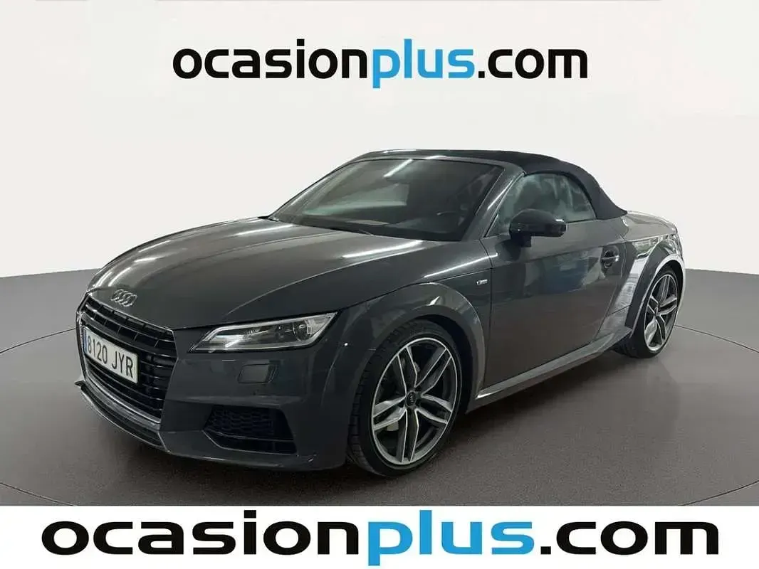 Usado Audi TT S-Line 180 CV (132 kW) 2017 Gris Coupe