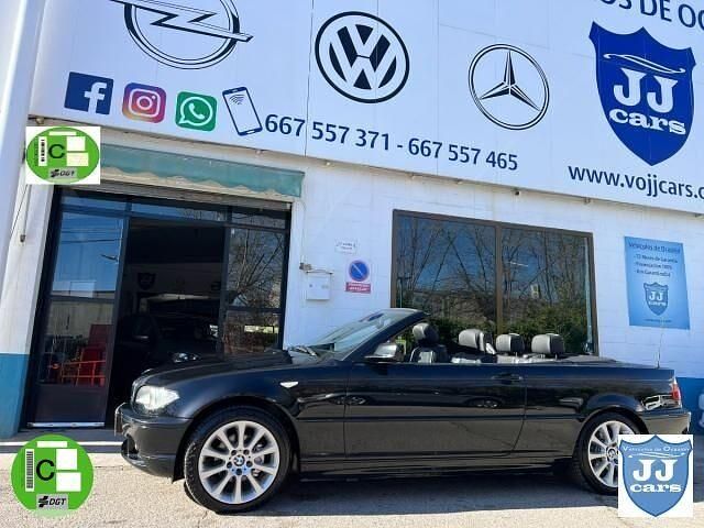 Negro Usado 2006 BMW 318 Cabriolet Descapotable | 12.990 € - Imagen 1/4