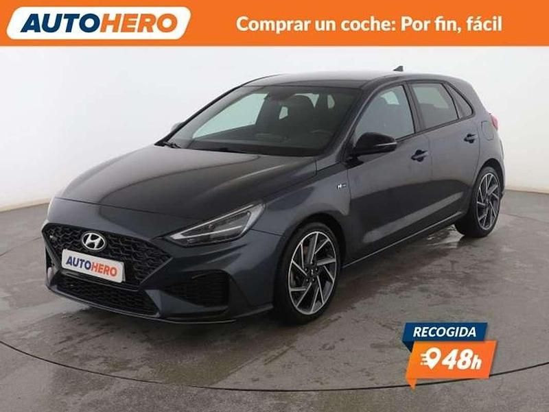 Usado Hyundai i30 N Line 159 CV (116 kW) 2021 Gris Berlina