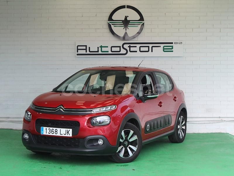 Rojo Usado 2020 Citroën C3 Feel Berlina | 10.890 € (Precio justo) - Imagen 1/4