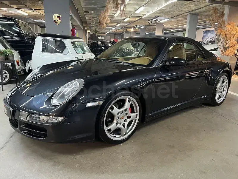 Usado Porsche 911 Carrera 4S Cabriolet 355 CV (261 kW) 2007 Gris / plata Descapotable