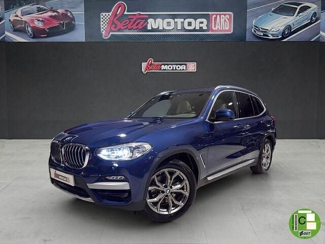 Azul Usado 2018 BMW X3 xLine SUV | 26.990 € (Precio justo) - Imagen 1/4