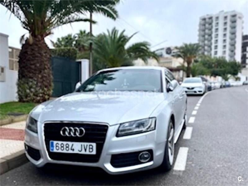 Gris / plata Usado 2009 Audi A5 Sportback Premium Utilitario | 8000 € (Buen precio) - Imagen 1/1