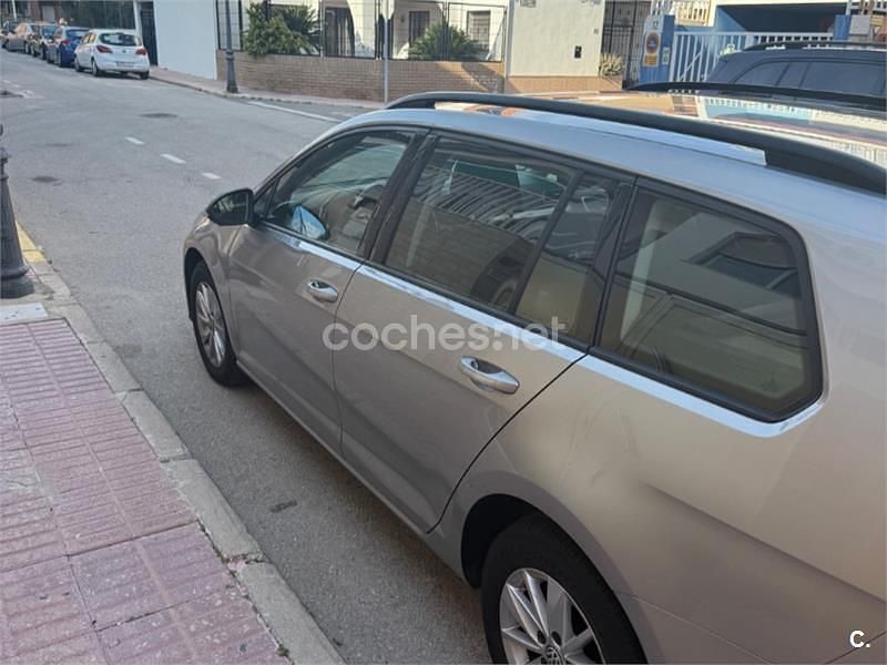 Usado VW Golf VII Advance 115 CV (84 kW) 2019 Gris / plata Familiar