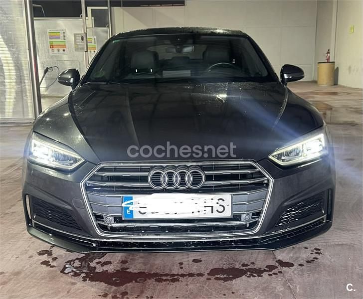 Usado Audi A5 Sportback Sport 190 CV (139 kW) 2018 Gris / plata Utilitario