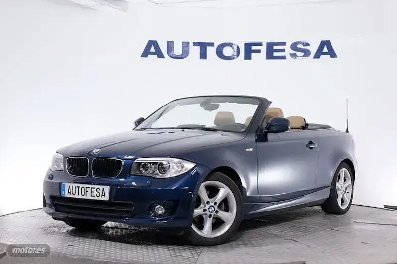 Azul Usado 2013 BMW 118 Cabriolet Descapotable | 11.850 € (Buen precio) - Imagen 1/4