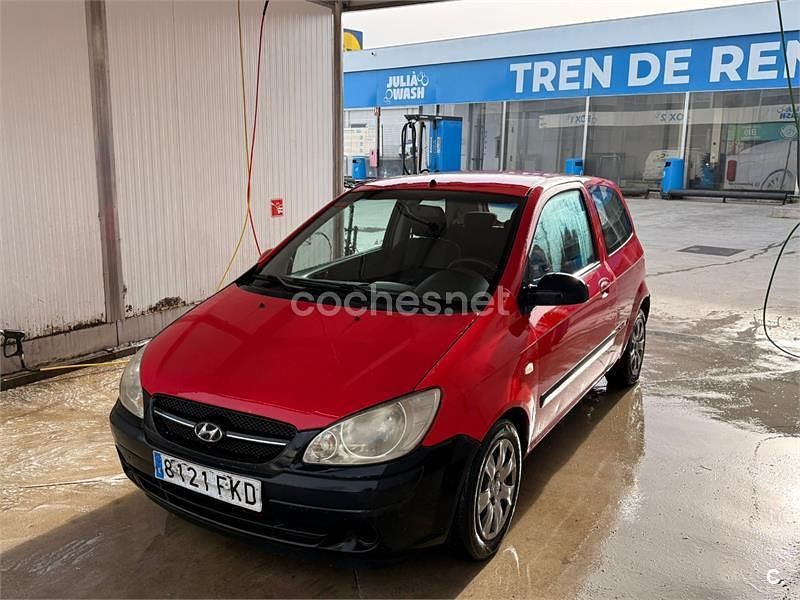 Rojo Usado 2007 Hyundai Getz SE Utilitario | 1800 € (Super precio) - Imagen 1/4
