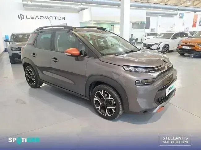Usado Citroën C3 Aircross PureTech 131 CV (96 kW) 2021 Gris SUV