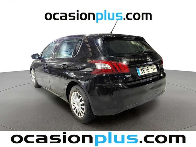 Usado Peugeot 308 Access 99 CV (72 kW) 2016 Negro Utilitario