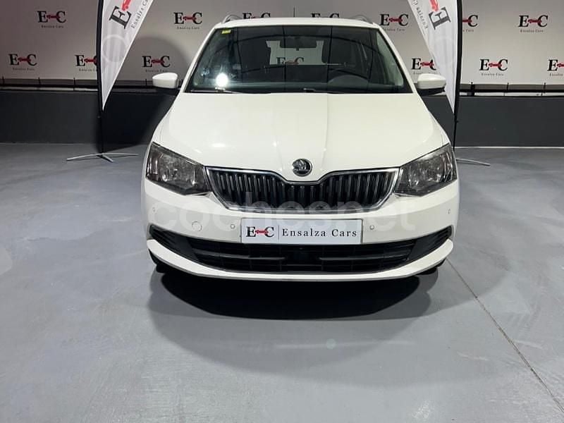 Usado Skoda Fabia Ambition 90 CV (66 kW) 2016 Blanco Familiar