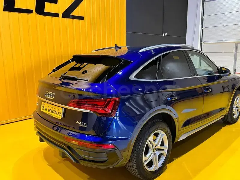 Usado Audi Q5 Sportback Advanced Plus 204 CV (150 kW) 2022 Azul SUV