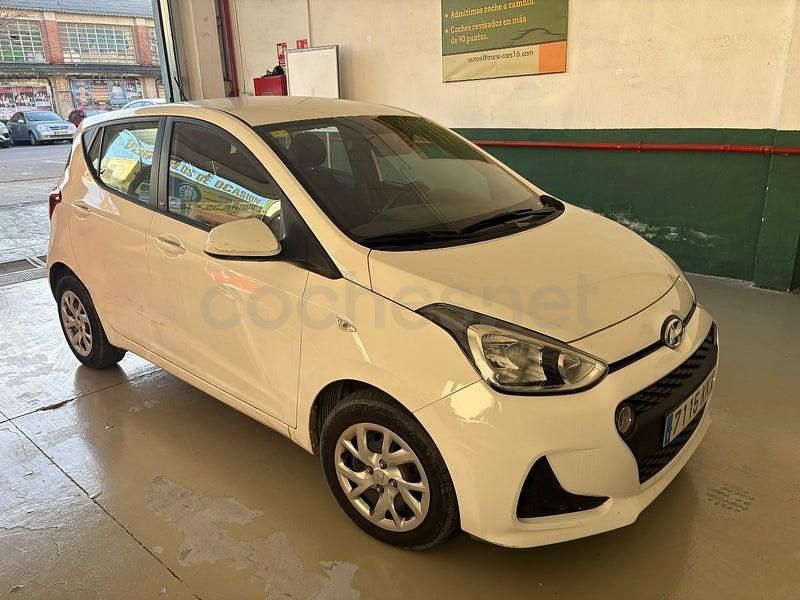 Usado Hyundai i10 66 CV (48 kW) 2018 Blanco Utilitario