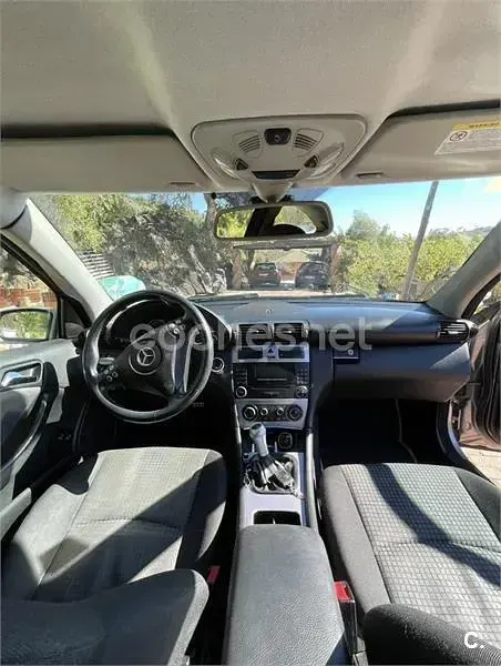 Usado Mercedes C200 Sport Edition 122 CV (89 kW) 2006 Gris / plata Berlina
