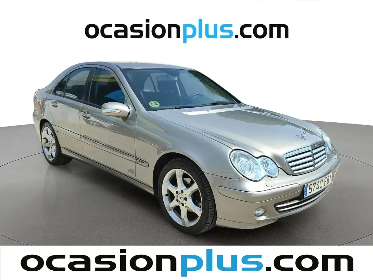 Usado Mercedes C220 Sport Edition 150 CV (110 kW) 2006 Gris Berlina