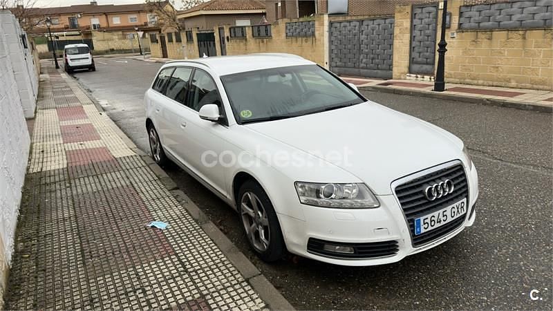 Usado Audi A6 170 CV (125 kW) 2010 Blanco Familiar