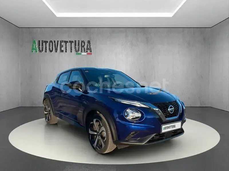 Usado Nissan Juke Tekna 114 CV (83 kW) 2021 Azul SUV