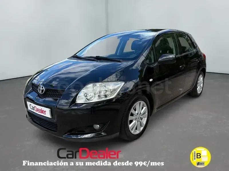 Brugt Toyota Auris Sol 126 HK (92 kW) 2007 Sort Hatchback
