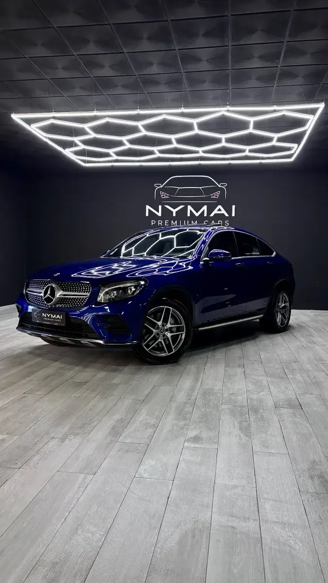 Usado Mercedes GLC250 204 CV (150 kW) 2019 Azul SUV