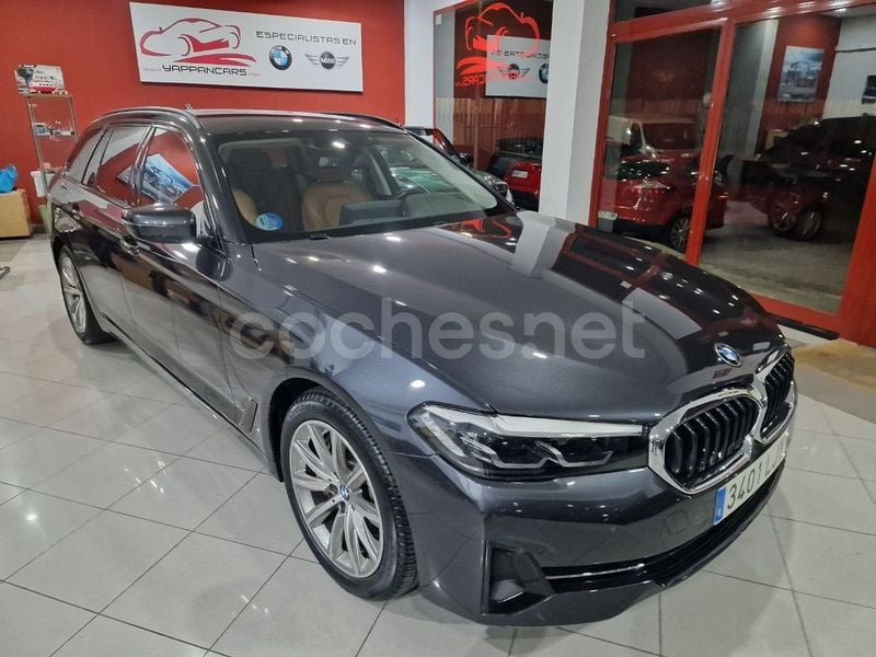Gris / plata Usado 2020 BMW 530 Shadowline Familiar | 36.990 € (Super precio) - Imagen 1/4