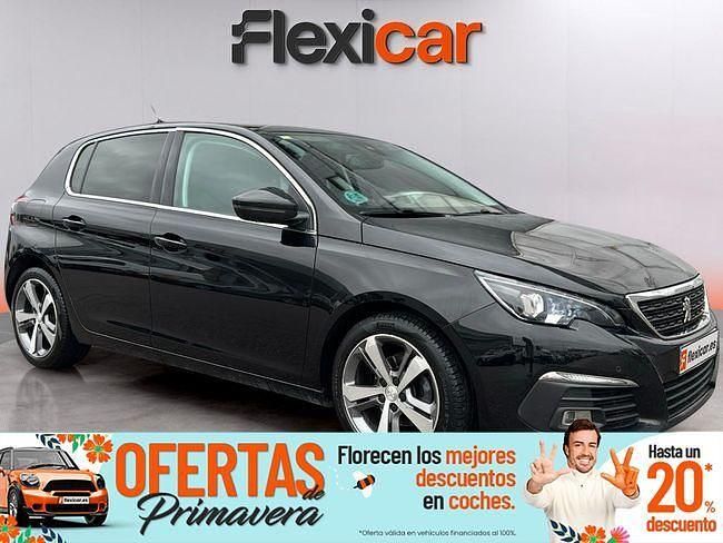 Usado Peugeot 308 Allure 130 CV (95 kW) 2018 Negro