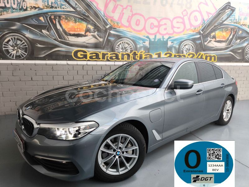 Gris / plata Usado 2020 BMW 530e iPerformance Berlina | 28.200 € (Buen precio) - Imagen 1/4