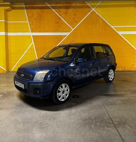 Usado Ford Fusion Trend 80 CV (58 kW) 2006 Azul Utilitario