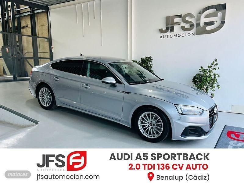 Plateado Usado 2021 Audi A5 Sportback Berlina | 26.900 € - Imagen 1/4