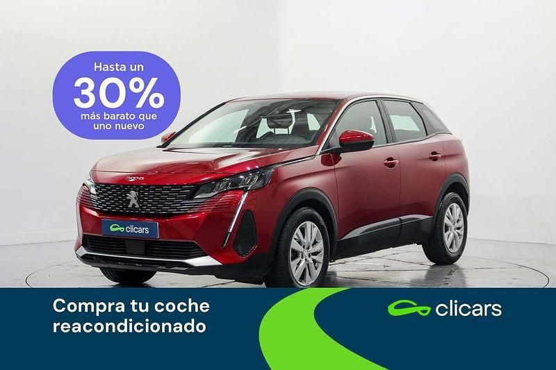 Rojo Usado 2021 Peugeot 3008 Active SUV | 15.690 € (Super precio) - Imagen 1/4