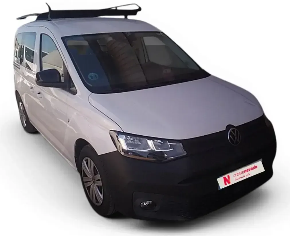 Usado VW Caddy 122 CV (89 kW) 2021 Blanco Monovolumen