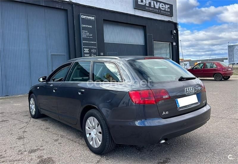 Usado Audi A6 140 CV (102 kW) 2007 Gris / plata Berlina