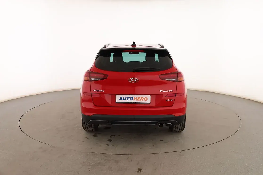Usado Hyundai Tucson N Line 152 CV (111 kW) 2019 Rojo SUV