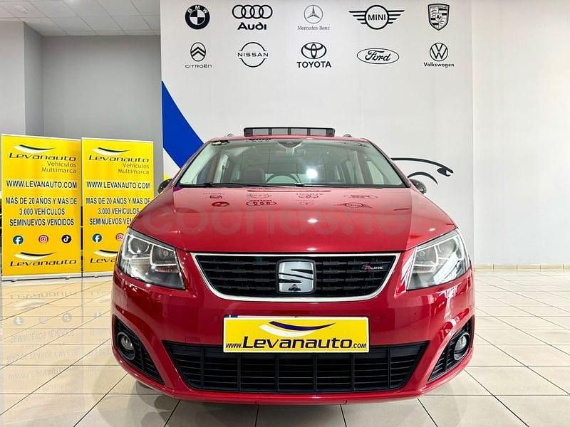 Usado Seat Alhambra XCELLENCE 150 CV (110 kW) 2020 Rojo Monovolumen