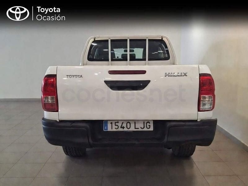 Usado Toyota HiLux 150 CV (110 kW) 2020 Blanco Pickup/Camioneta