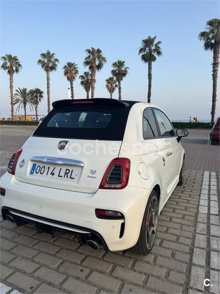 Blanco Usado 2021 Abarth 595C Turismo Descapotable | 18.900 € (Precio justo) - Imagen 1/3